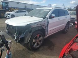 Jeep Vehiculos salvage en venta: 2015 Jeep Grand Cherokee Overland