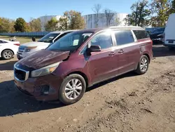 KIA salvage cars for sale: 2015 KIA Sedona LX