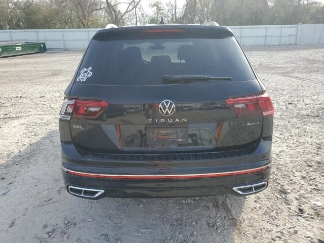 2023 Volkswagen Tiguan SEL R-LINE Black