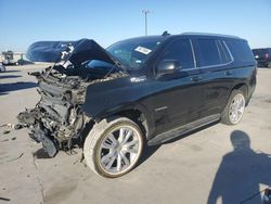 Vehiculos salvage en venta de Copart Wilmer, TX: 2021 Chevrolet Tahoe K1500 High Country