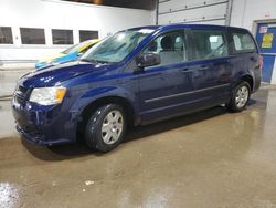 Salvage cars for sale at Ham Lake, MN auction: 2012 Dodge Grand Caravan SE