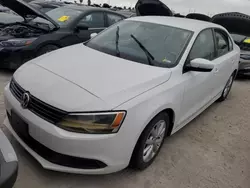 Flood-damaged cars for sale at auction: 2012 Volkswagen Jetta SE