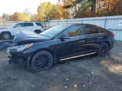 Salvage cars for sale from Copart Lyman, ME: 2015 Hyundai Sonata Sport