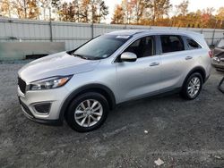 Salvage cars for sale at Spartanburg, SC auction: 2016 KIA Sorento LX