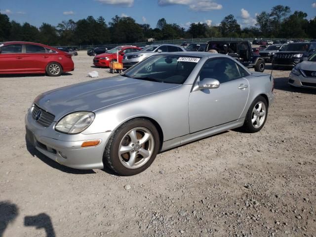 2001 Mercedes-Benz SLK 320