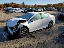 Salvage cars for sale at Candia, NH auction: 2021 Toyota Camry SE