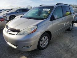 Salvage cars for sale at Arcadia, FL auction: 2006 Toyota Sienna XLE