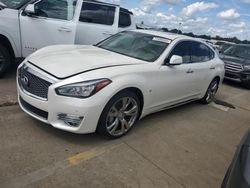 Salvage cars for sale at Riverview, FL auction: 2019 Infiniti Q70L 3.7 Luxe