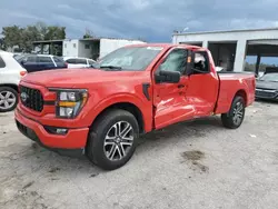 Ford salvage cars for sale: 2023 Ford F150 Super Cab