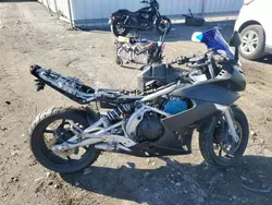 Salvage motorcycles for sale at Fort Wayne, IN auction: 2009 Kawasaki EX650 C