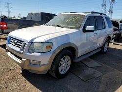 Ford salvage cars for sale: 2010 Ford Explorer Eddie Bauer