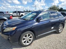 Salvage cars for sale at Arcadia, FL auction: 2010 Lexus RX 350