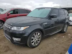 Salvage cars for sale at Brighton, CO auction: 2014 Land Rover Range Rover Sport HSE