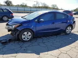 Salvage cars for sale at auction: 2017 KIA Forte LX