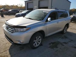 Salvage cars for sale at Duryea, PA auction: 2012 Toyota Highlander Base