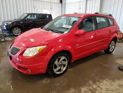 Pontiac Vibe Vehiculos salvage en venta: 2005 Pontiac Vibe