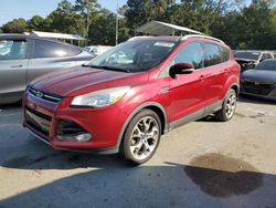 Salvage cars for sale at Savannah, GA auction: 2014 Ford Escape Titanium