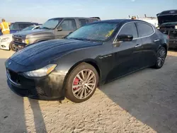 Flood-damaged cars for sale at auction: 2016 Maserati Ghibli S