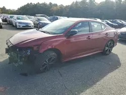 Nissan Vehiculos salvage en venta: 2020 Nissan Sentra SR