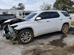 Carros salvage a la venta en subasta: 2020 Chevrolet Traverse High Country