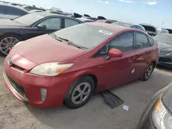 Salvage cars for sale from Copart Arcadia, FL: 2012 Toyota Prius