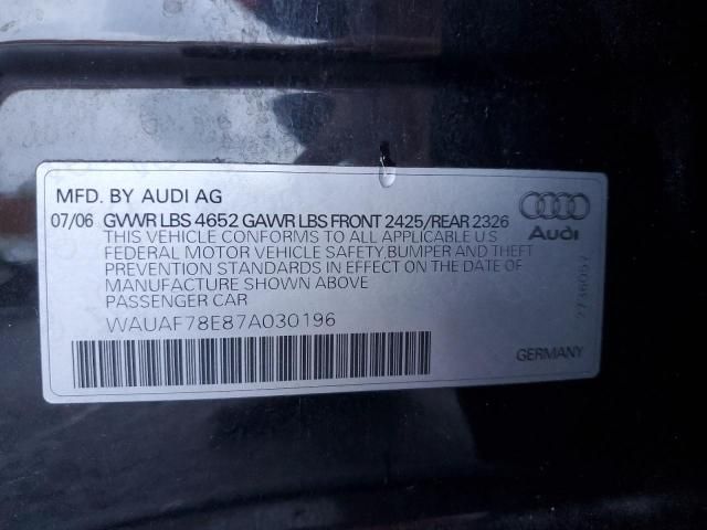 2007 Audi A4 2