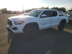 Salvage cars for sale from Copart Denver, CO: 2019 Toyota Tacoma Double Cab