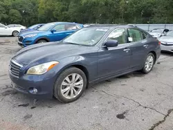 Flood-damaged cars for sale at auction: 2011 Infiniti M37 X