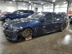 Salvage cars for sale at Ham Lake, MN auction: 2012 BMW 550 XI