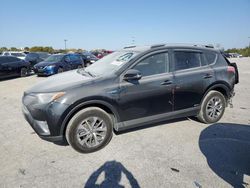 Toyota salvage cars for sale: 2017 Toyota Rav4 HV LE