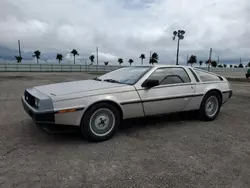 Salvage cars for sale at Arcadia, FL auction: 1982 Delorean DMC-12