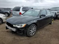 Salvage Cars with No Bids Yet For Sale at auction: 2015 Audi A6 Premium Plus