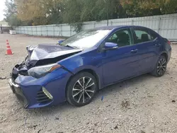 Toyota Corolla salvage cars for sale: 2019 Toyota Corolla L