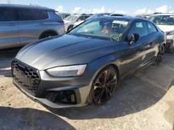 Flood-damaged cars for sale at auction: 2024 Audi S5 Premium Plus