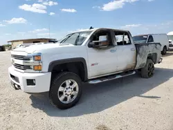 Salvage trucks for sale at San Antonio, TX auction: 2018 Chevrolet Silverado K2500 Heavy Duty LTZ