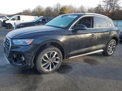 Salvage cars for sale at Brookhaven, NY auction: 2021 Audi Q5 Premium Plus