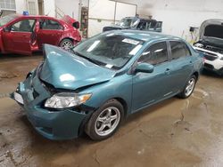 Salvage cars for sale at Davison, MI auction: 2009 Toyota Corolla Base