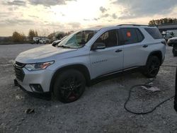 Salvage cars for sale at Wayland, MI auction: 2018 Chevrolet Traverse Premier