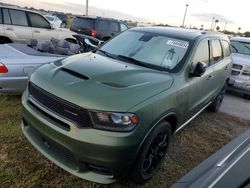 Salvage cars for sale at Riverview, FL auction: 2019 Dodge Durango R/T