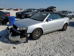 Audi salvage cars for sale: 2009 Audi A4 2.0T Cabriolet Quattro