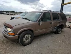 Salvage SUVs for sale at auction: 2002 Chevrolet Blazer