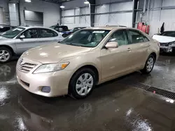 Salvage cars for sale at Ham Lake, MN auction: 2010 Toyota Camry Base