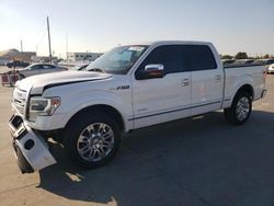 Ford salvage cars for sale: 2013 Ford F150 Supercrew