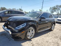 Salvage cars for sale at Riverview, FL auction: 2020 Audi Q5 Premium Plus