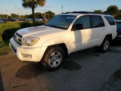 Flood-damaged cars for sale at auction: 2005 Toyota 4runner SR5