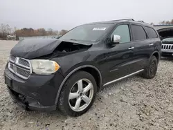 Salvage cars for sale at Wayland, MI auction: 2011 Dodge Durango Citadel