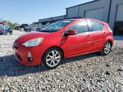 Salvage cars for sale at Wayland, MI auction: 2012 Toyota Prius C