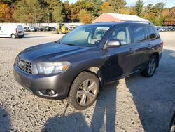 Toyota salvage cars for sale: 2009 Toyota Highlander Sport