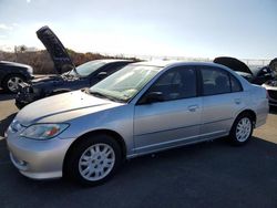 Honda salvage cars for sale: 2005 Honda Civic LX