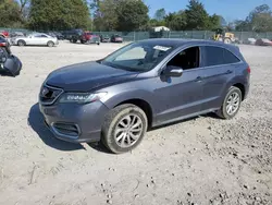 Salvage cars for sale at Madisonville, TN auction: 2017 Acura RDX Technology